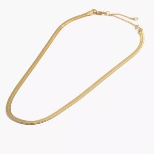 Madewell Herringbone Chain Necklace